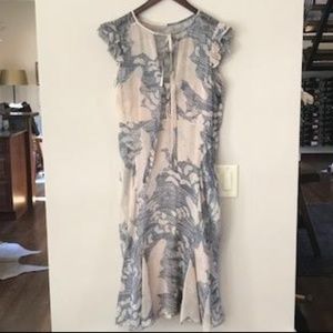 DVF Silk Lace Dress